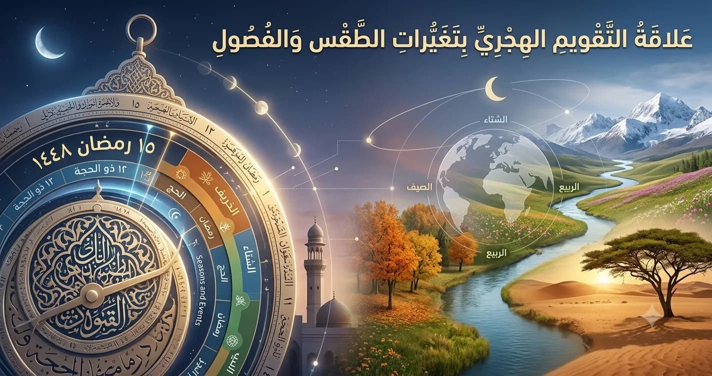 علاقة التقويم الهجري بتغيرات الطقس والفصول